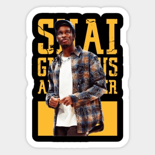 Shai Gilgeous Alexander OOTD Sticker